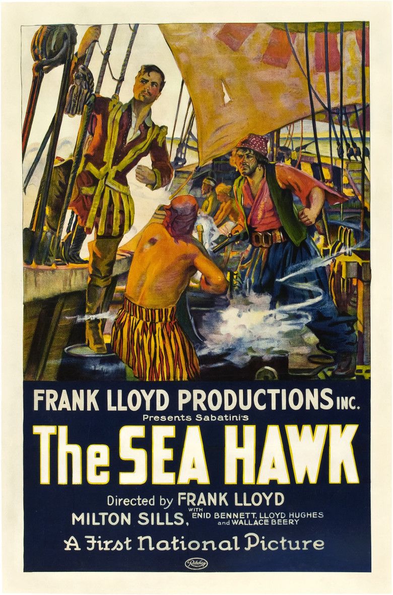 The Sea Hawk (1924 film) movie poster