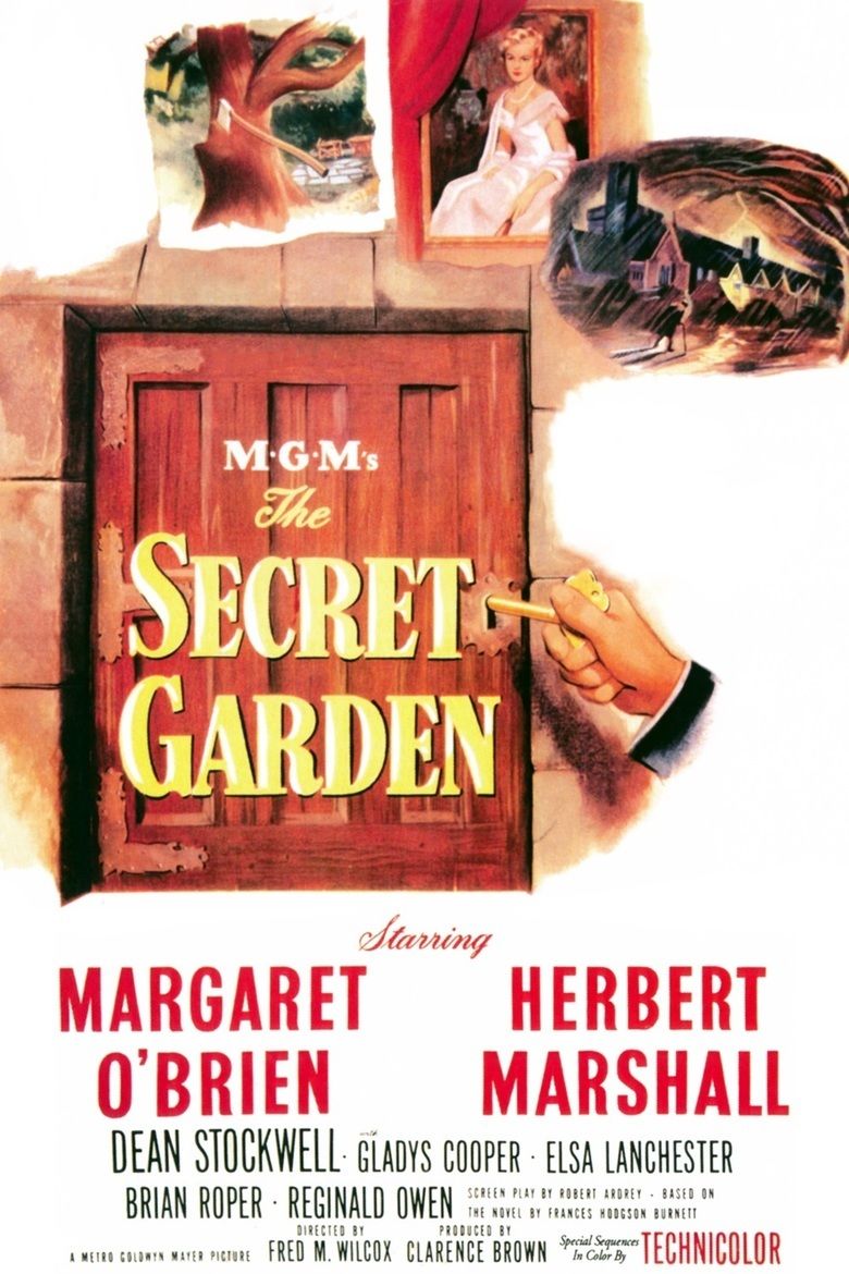 The Secret Garden (1949 film) movie poster