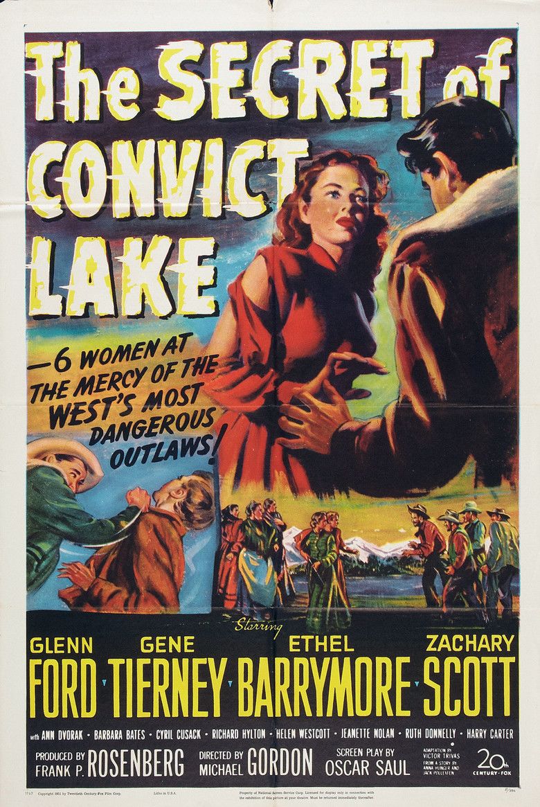 The Secret of Convict Lake movie poster