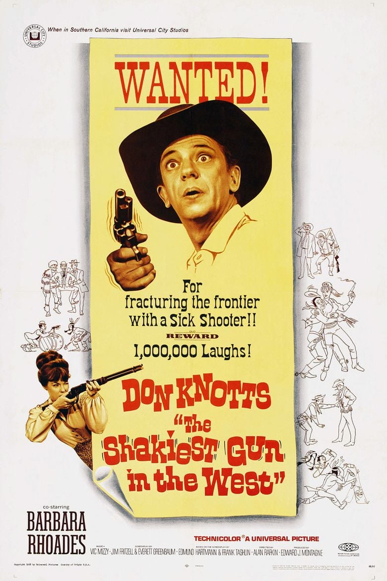 The Shakiest Gun in the West movie poster
