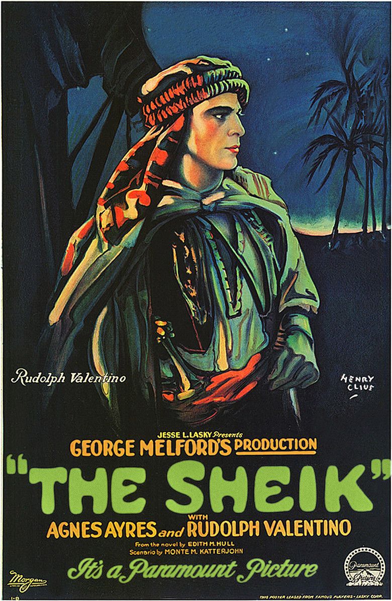 The Sheik (film) movie poster