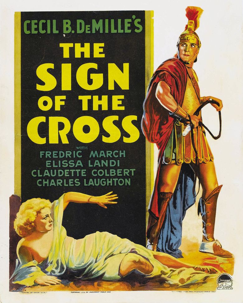 The Sign of the Cross (film) movie poster