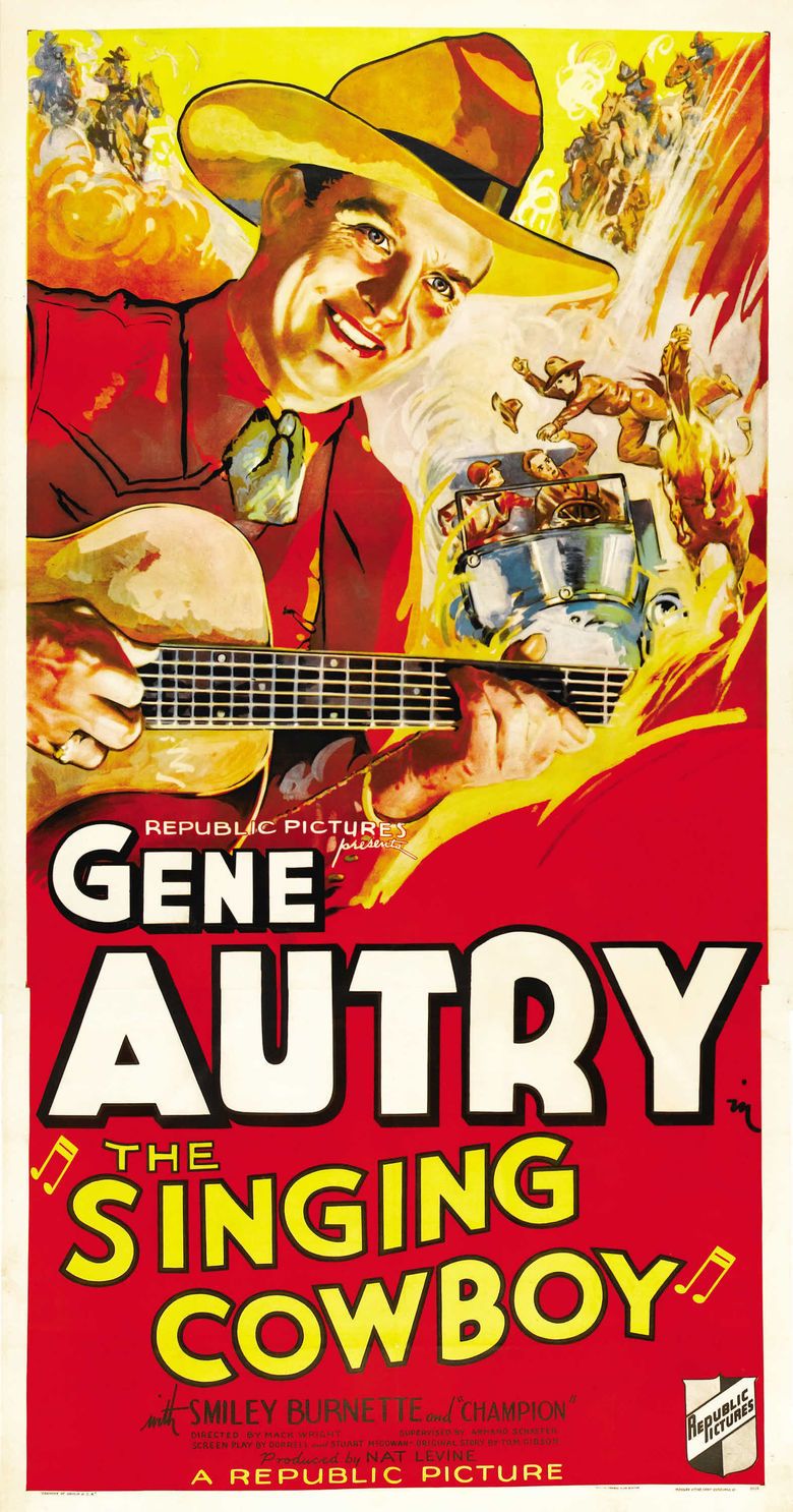 The Singing Cowboy (1936 film) movie poster