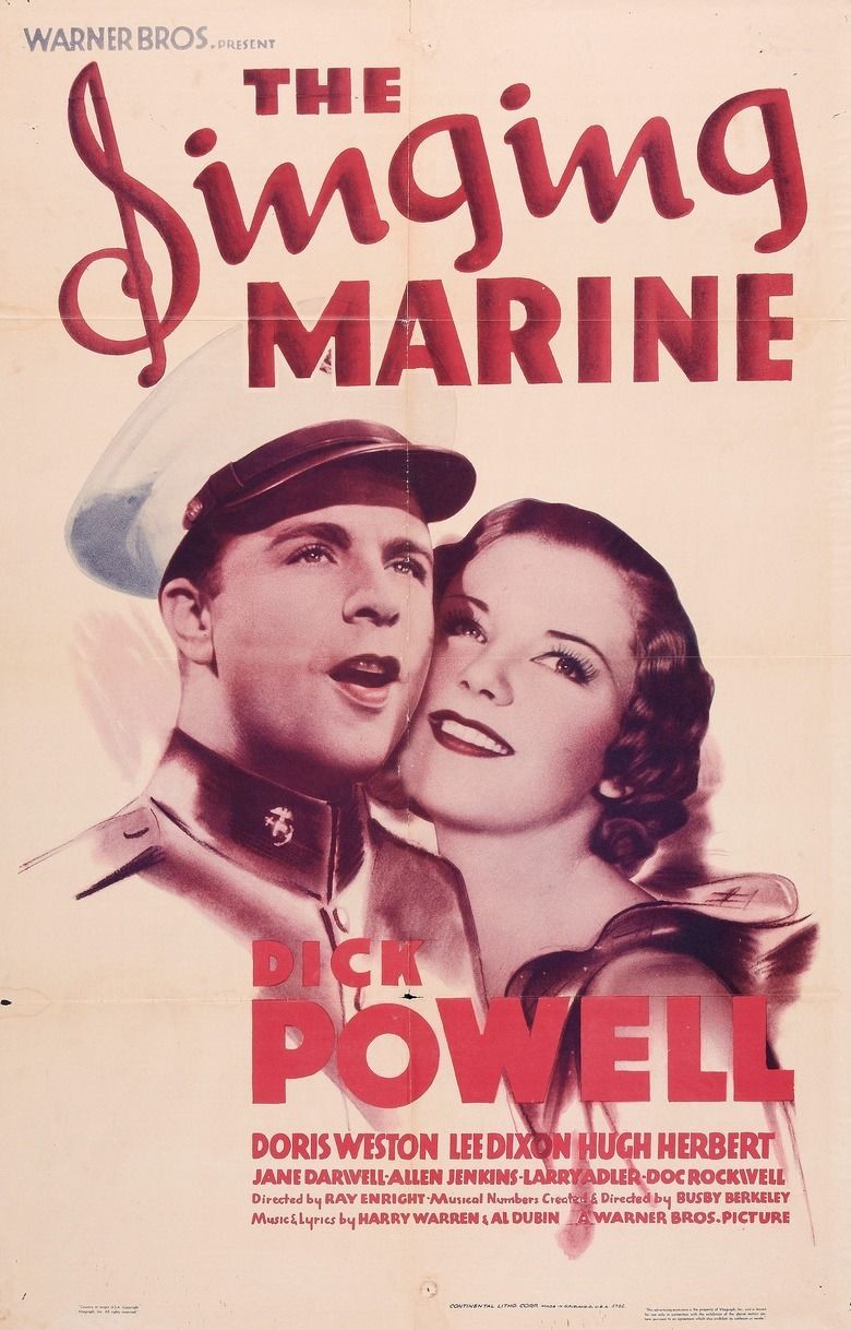The Singing Marine movie poster