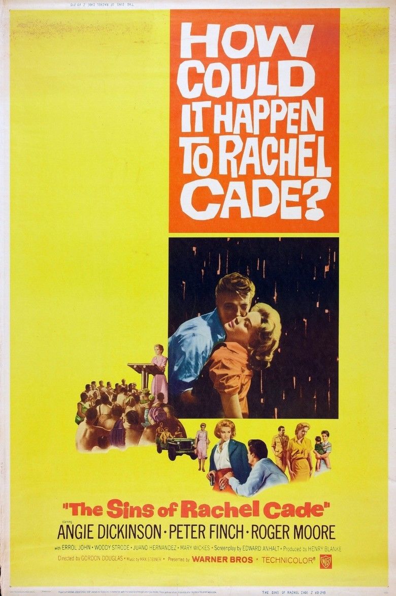 The Sins of Rachel Cade movie poster