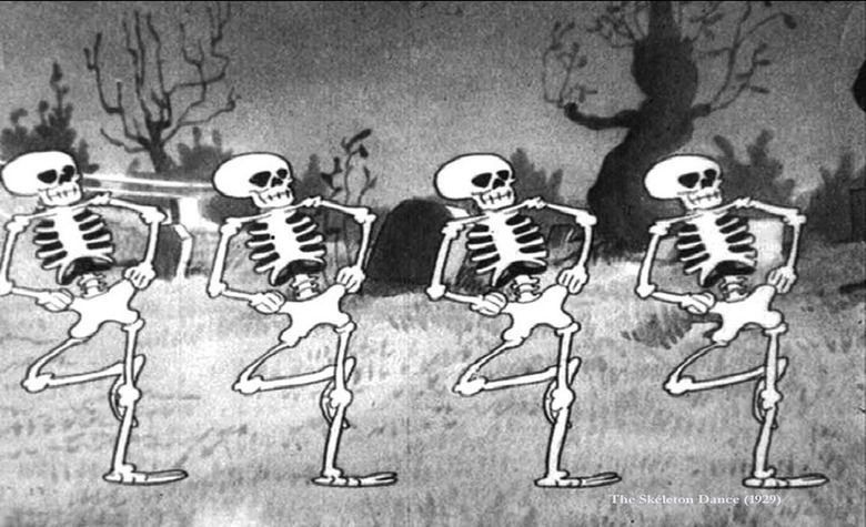 The Skeleton Dance movie scenes