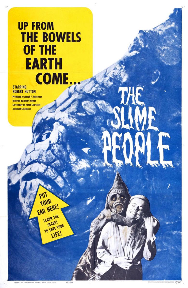 The Slime People movie poster