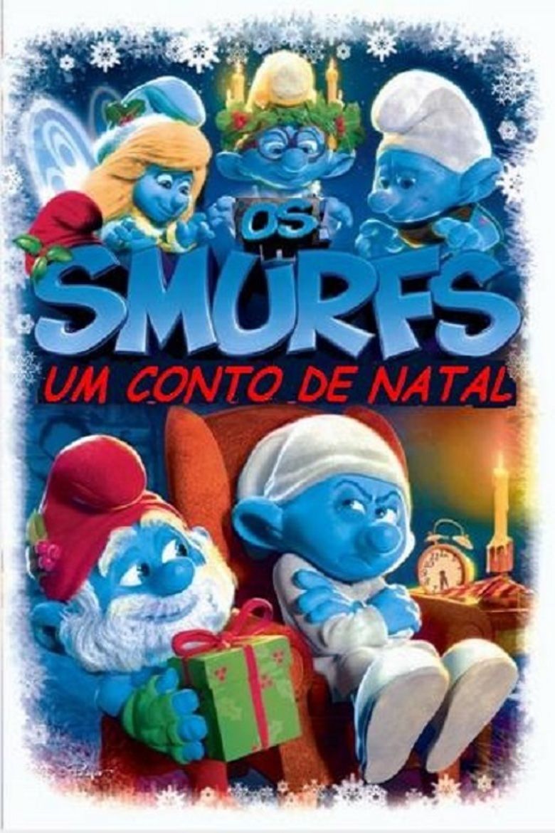 The Smurfs: A Christmas Carol movie poster