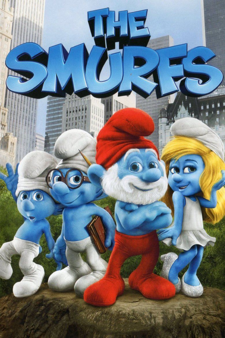The Smurfs (film) movie poster