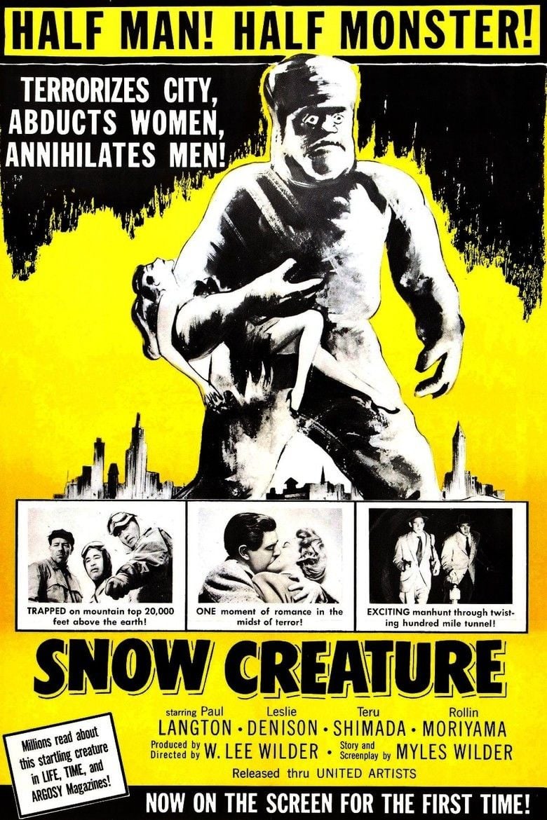 The Snow Creature movie poster