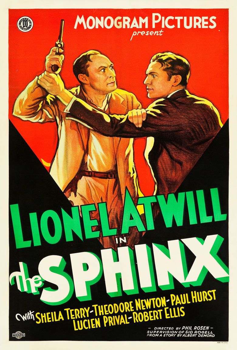The Sphinx (1933 film) movie poster