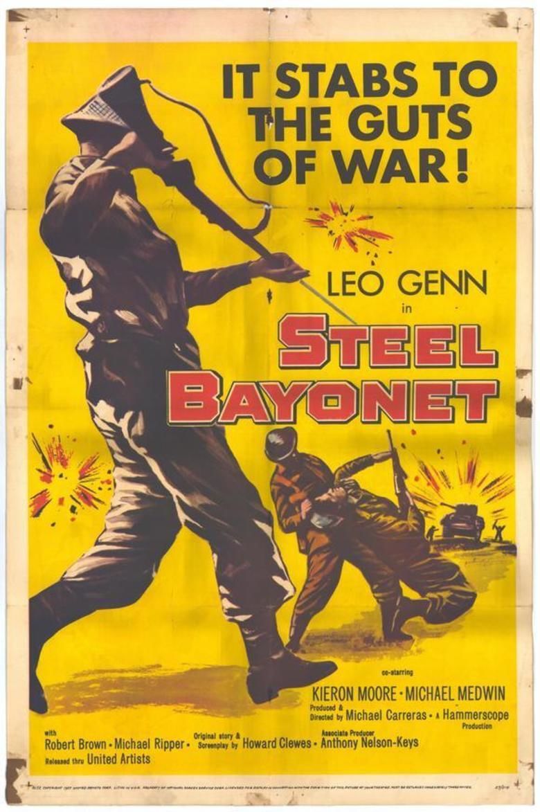 The Steel Bayonet movie poster