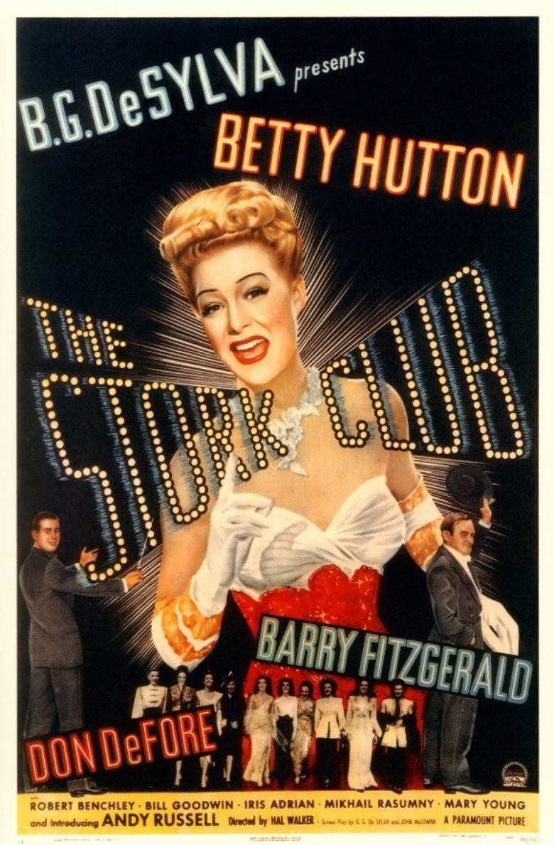 The Stork Club (1945 film) movie poster