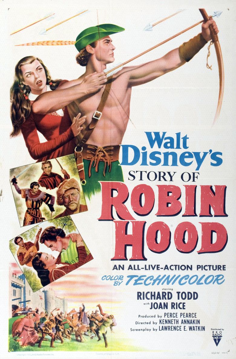 The Story of Robin Hood and His Merrie Men movie poster