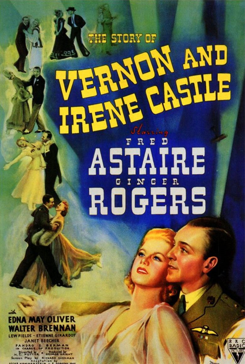 The Story of Vernon and Irene Castle movie poster