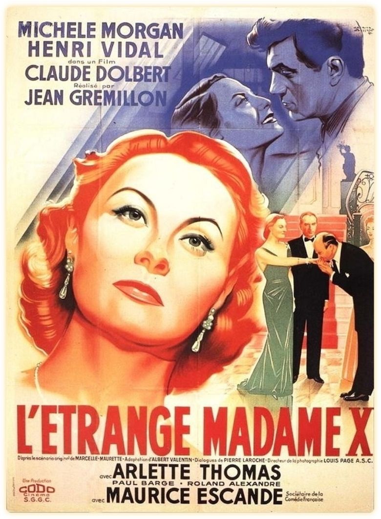 The Strange Madame X movie poster