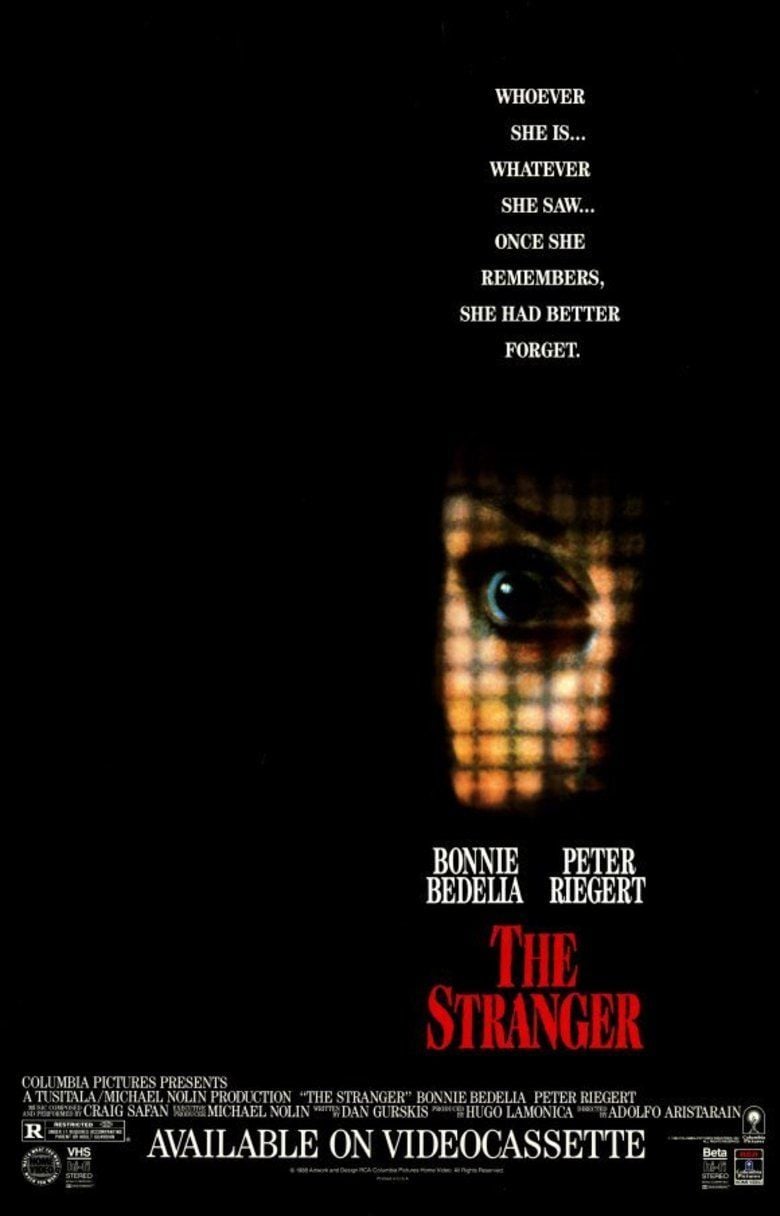 The Stranger (1987 film) movie poster
