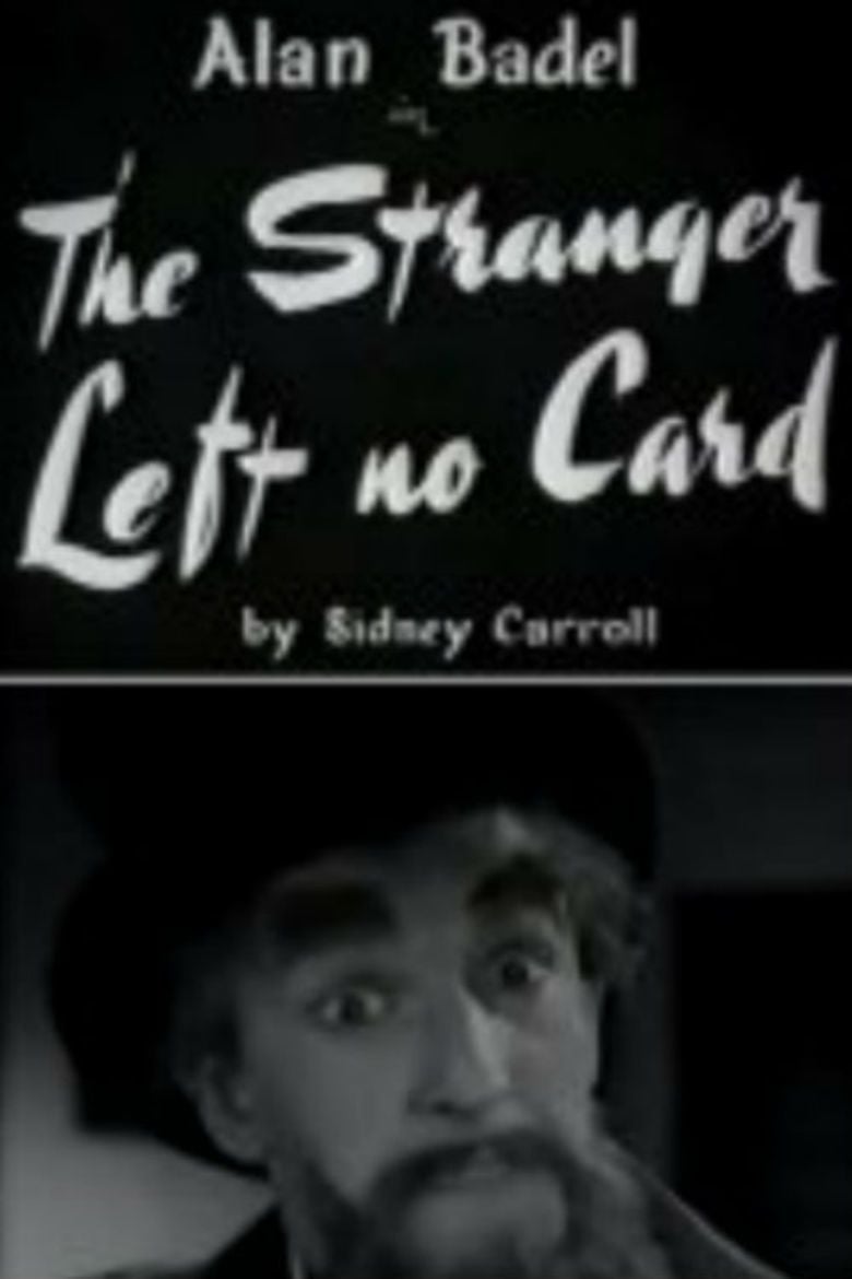 The Stranger Left No Card movie poster