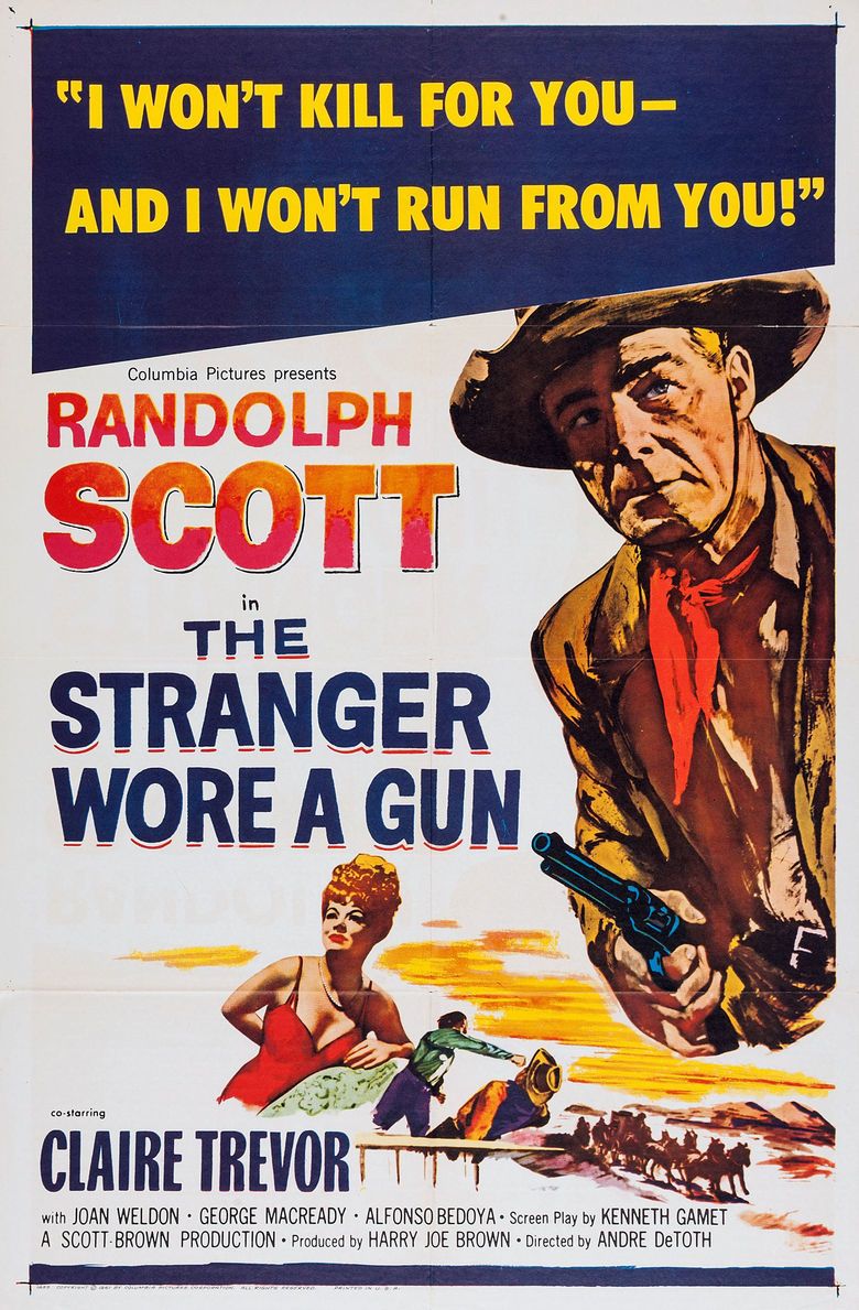 The Stranger Wore a Gun movie poster