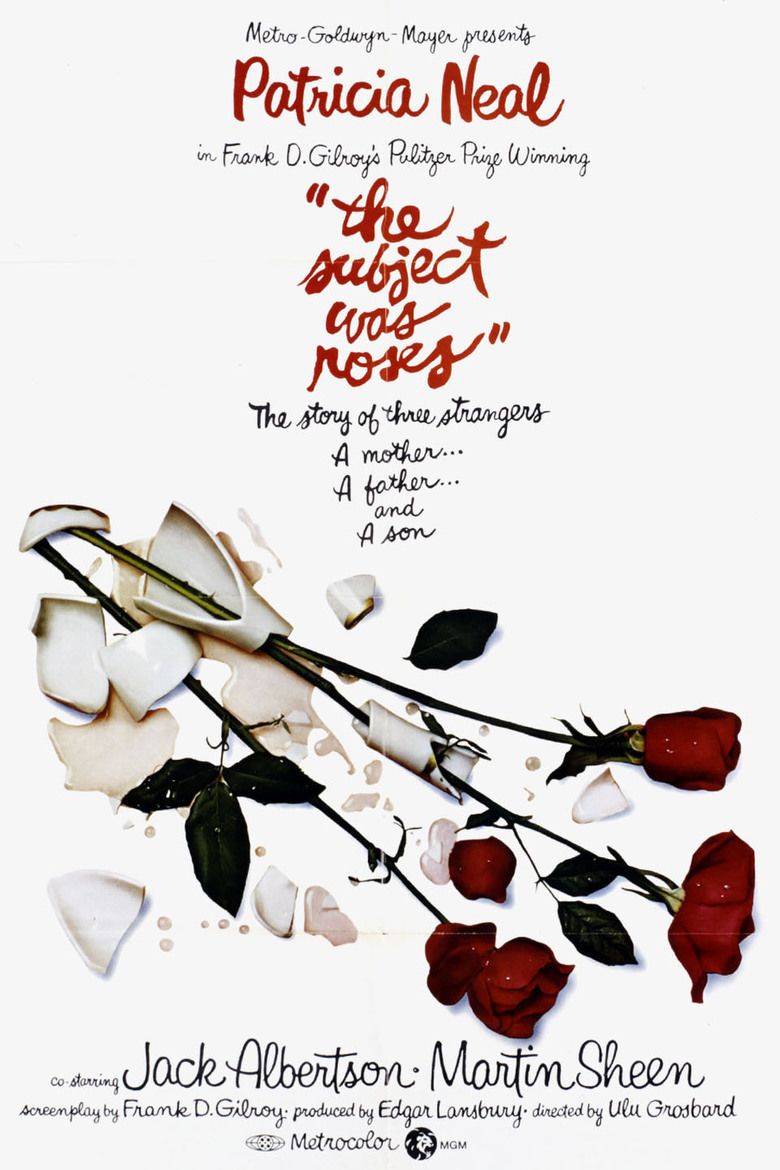 The Subject Was Roses (film) movie poster