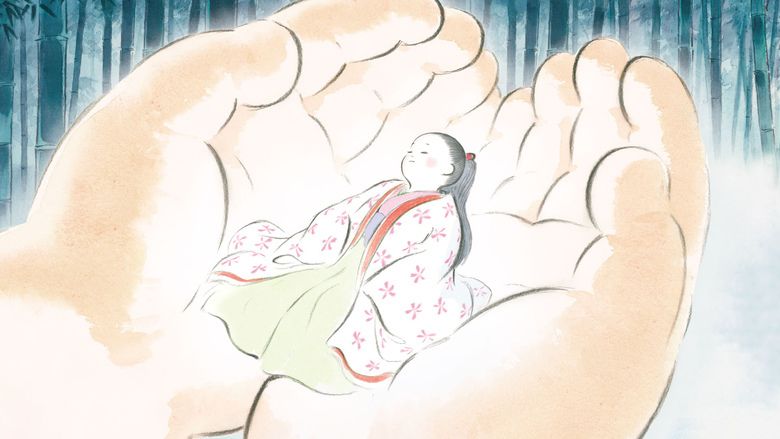 The Tale of the Princess Kaguya movie scenes