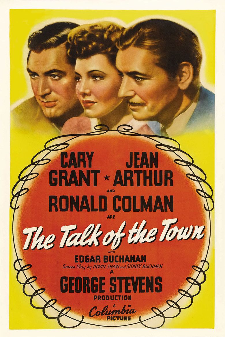 The Talk of the Town (1942 film) movie poster