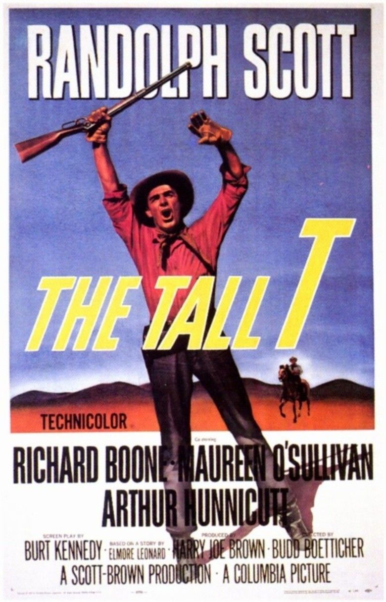 The Tall T movie poster