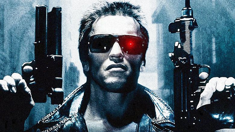 The Terminator movie scenes