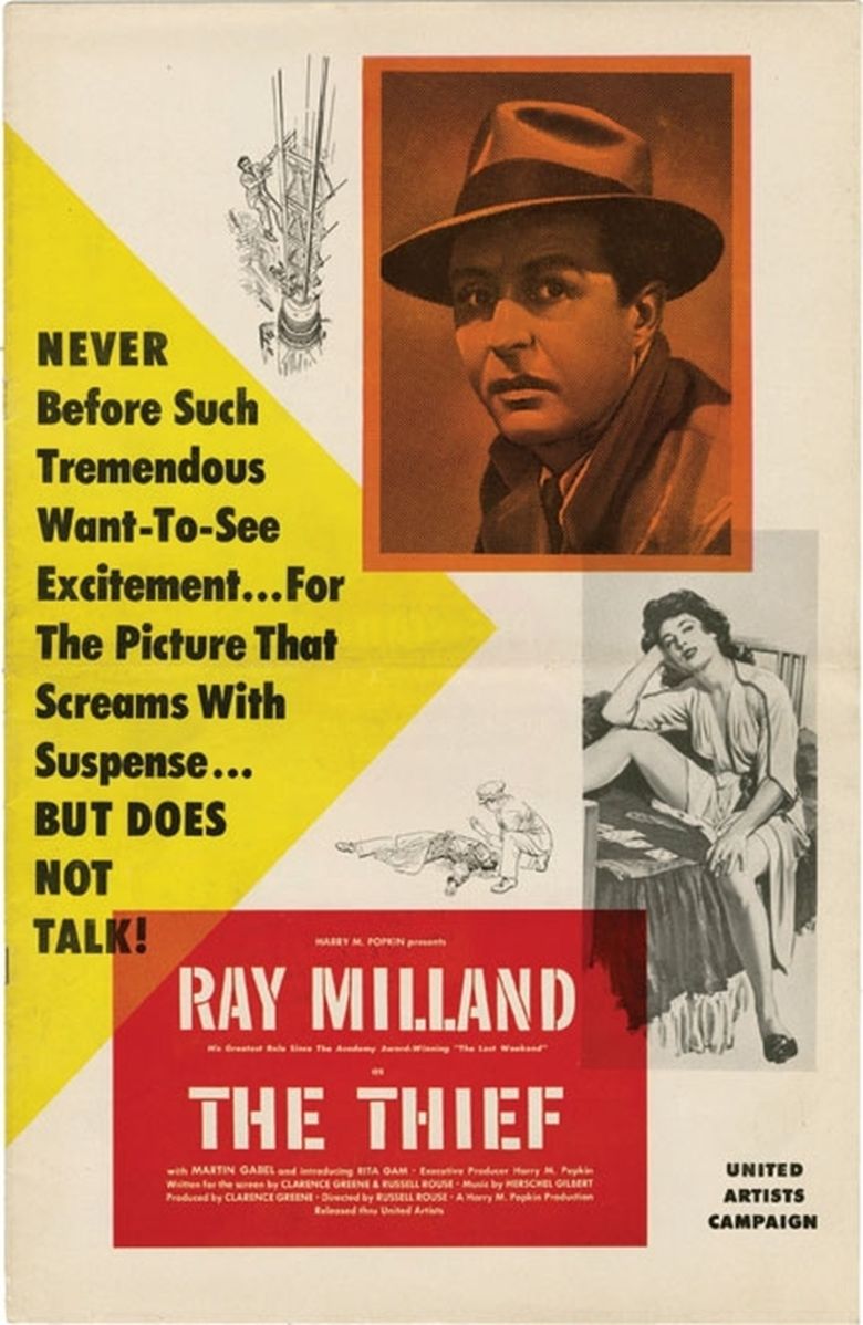 The Thief (1952 film) movie poster