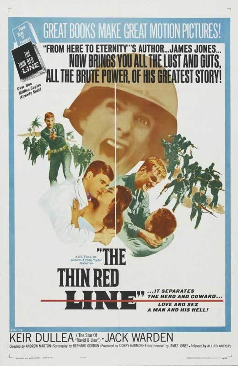 The Thin Red Line (1964 film) movie poster