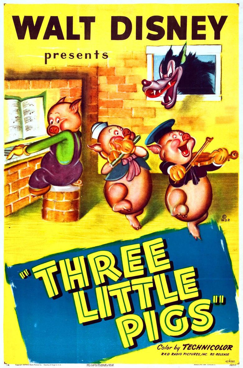 The Three Little Pigs (film) movie poster