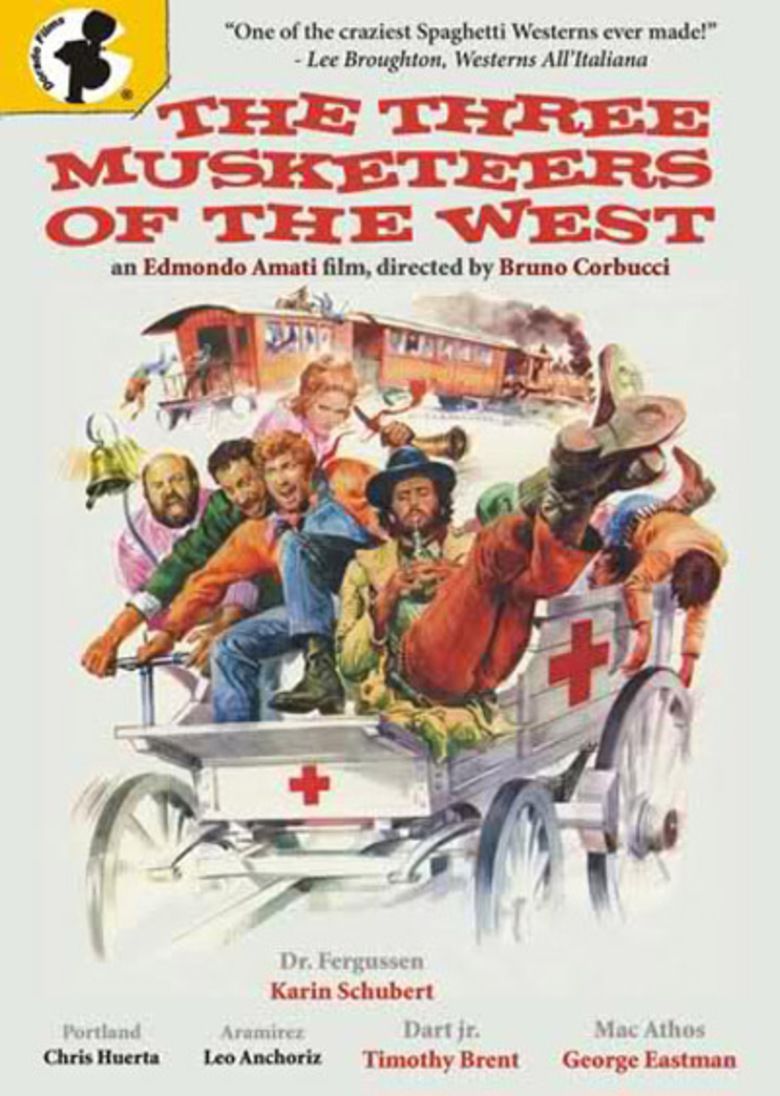 The Three Musketeers of the West movie poster