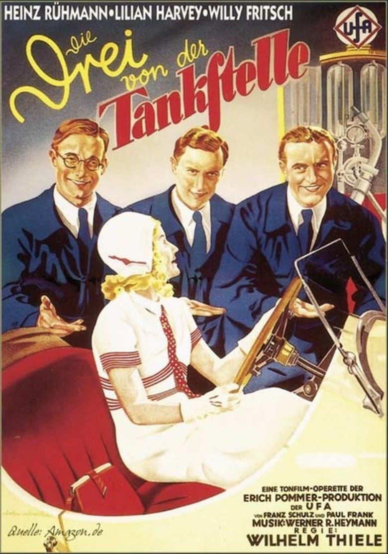 The Three from the Filling Station (1930 film) movie poster