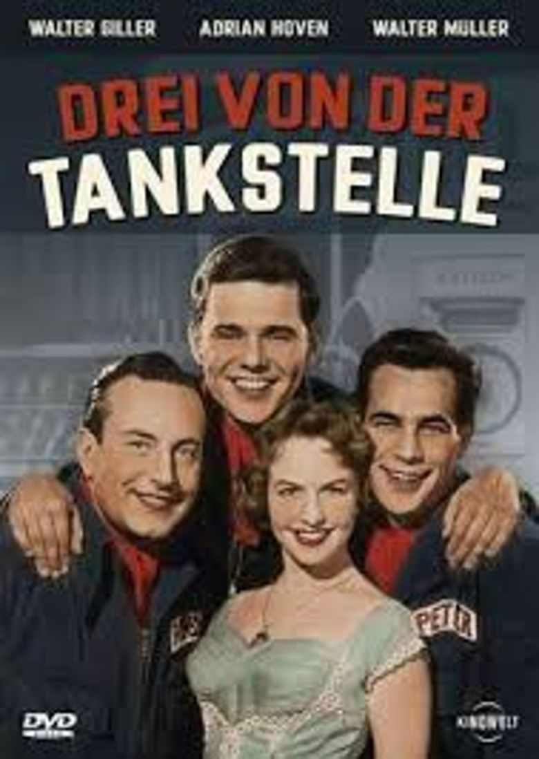 The Three from the Filling Station (1955 film) movie poster