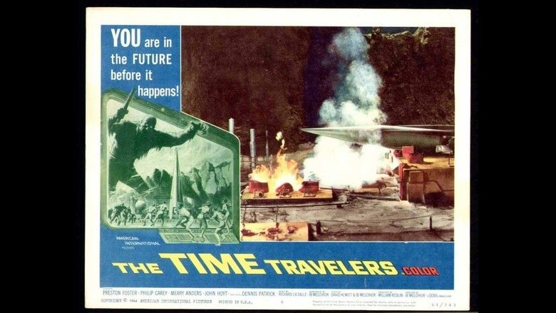 The Time Travelers (1964 film) movie scenes