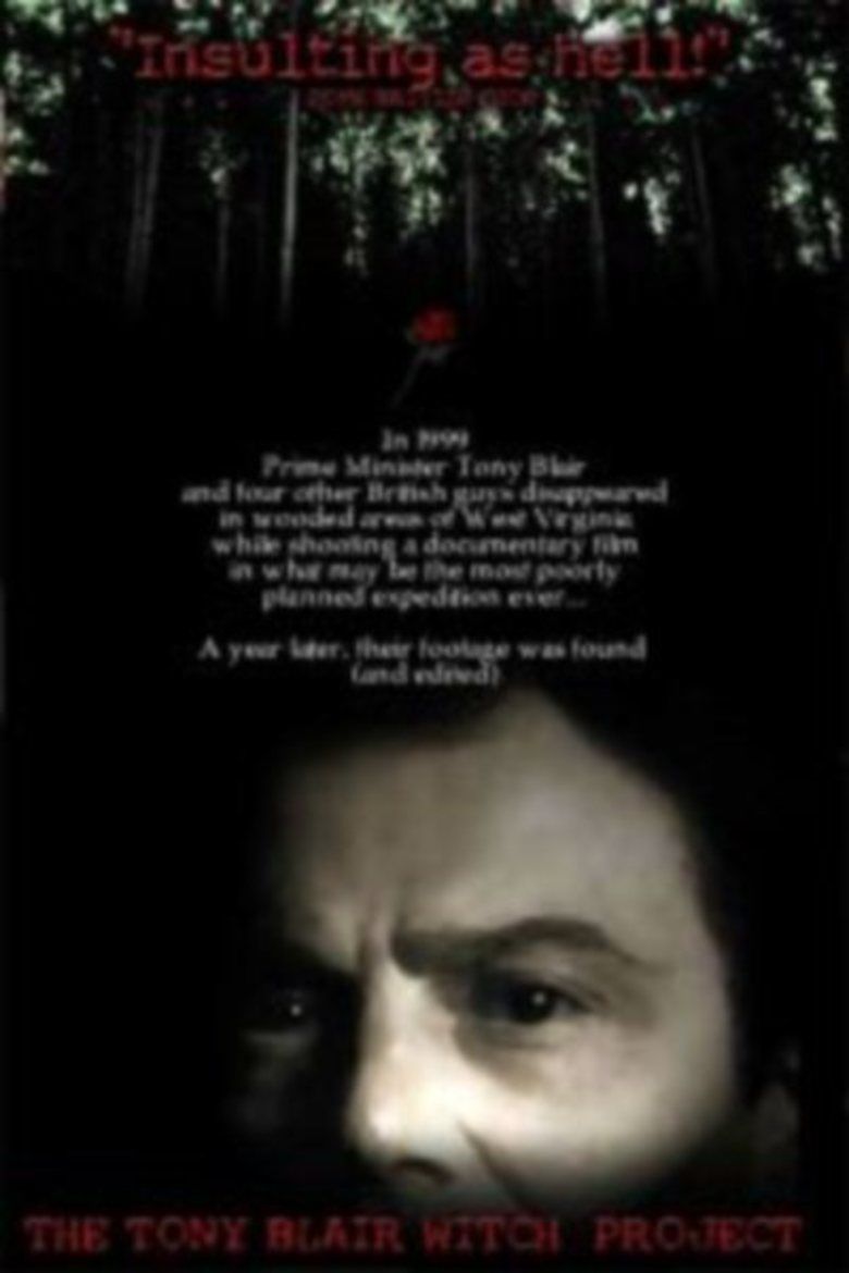The Tony Blair Witch Project movie poster
