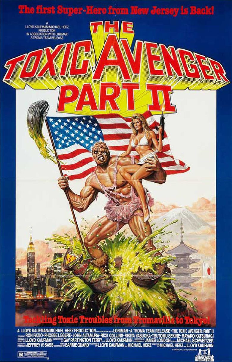 The Toxic Avenger Part II movie poster
