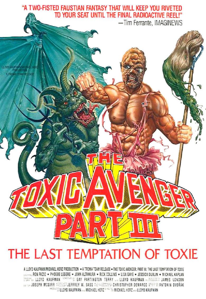 The Toxic Avenger Part III: The Last Temptation of Toxie movie poster
