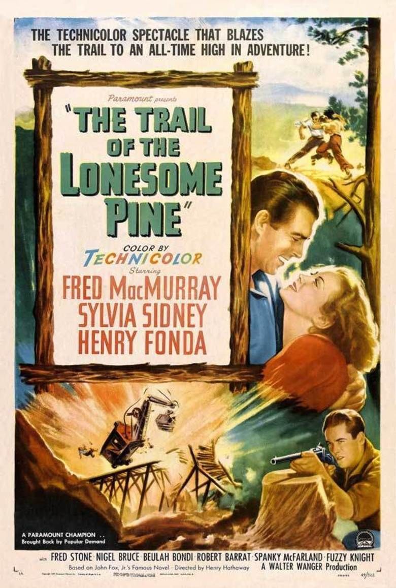 The Trail of the Lonesome Pine (1936 film) movie poster