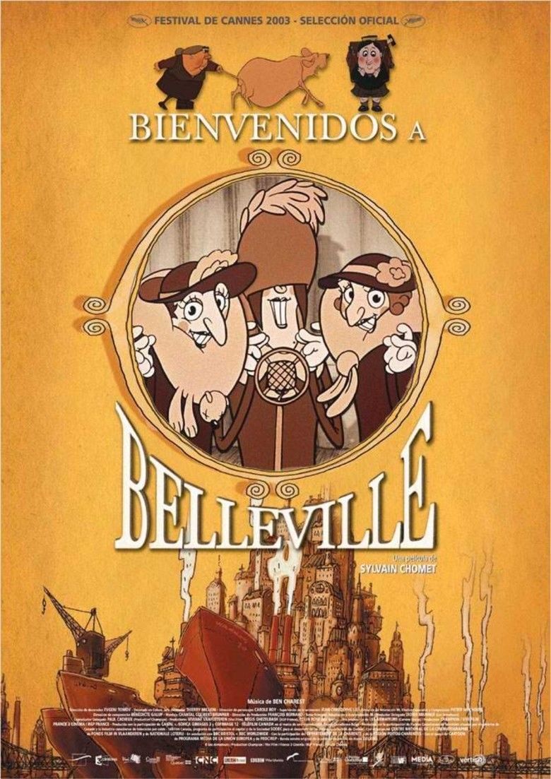 The Triplets of Belleville movie poster