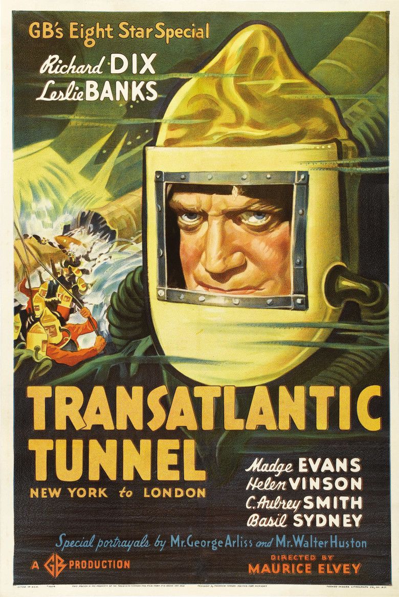 The Tunnel (1935 film) movie poster