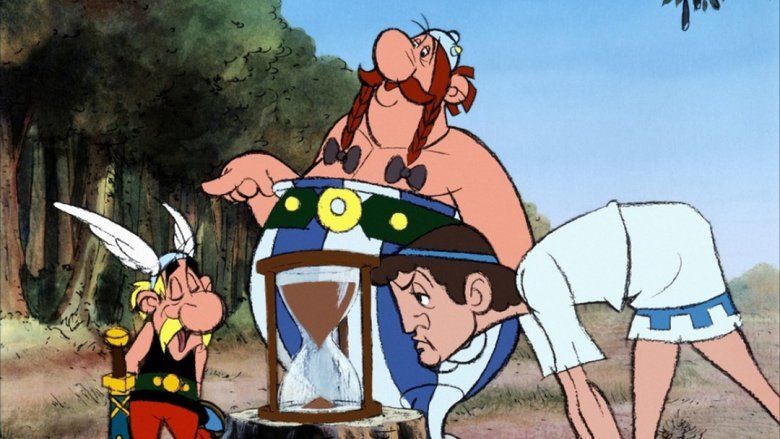 The Twelve Tasks of Asterix movie scenes