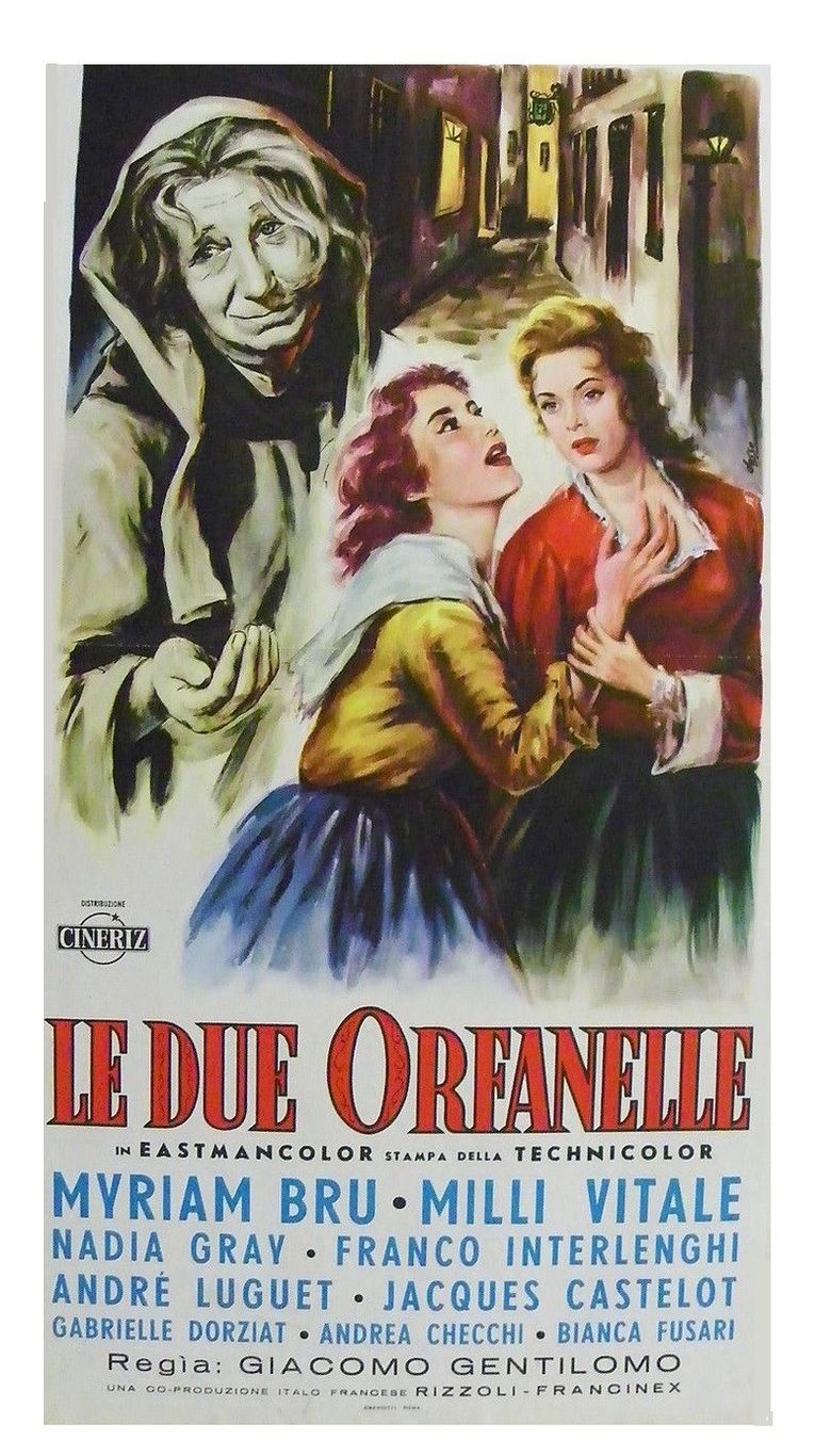 The Two Orphans (1954 film) movie poster
