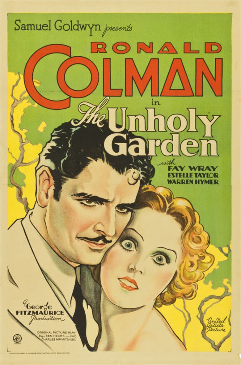 The Unholy Garden movie poster