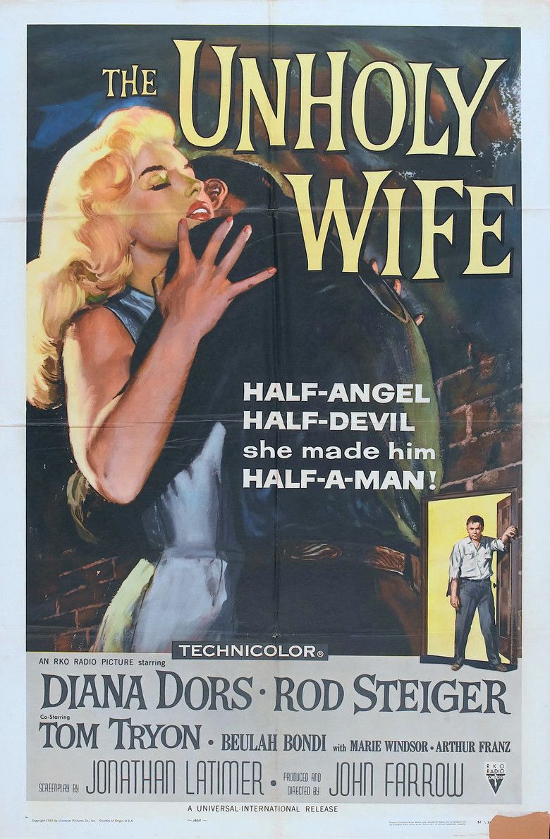 The Unholy Wife movie poster