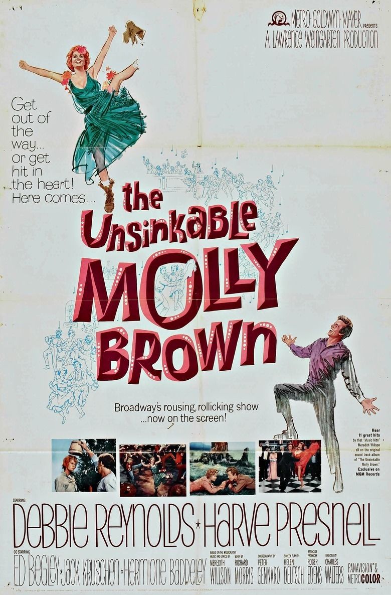 The Unsinkable Molly Brown (film) movie poster