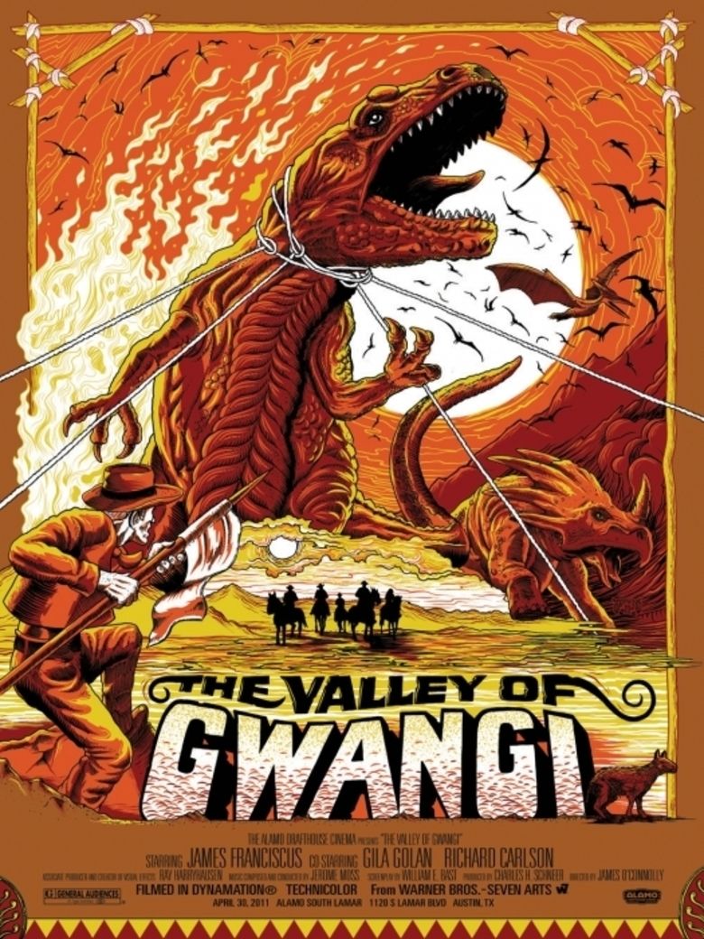 The Valley of Gwangi movie poster