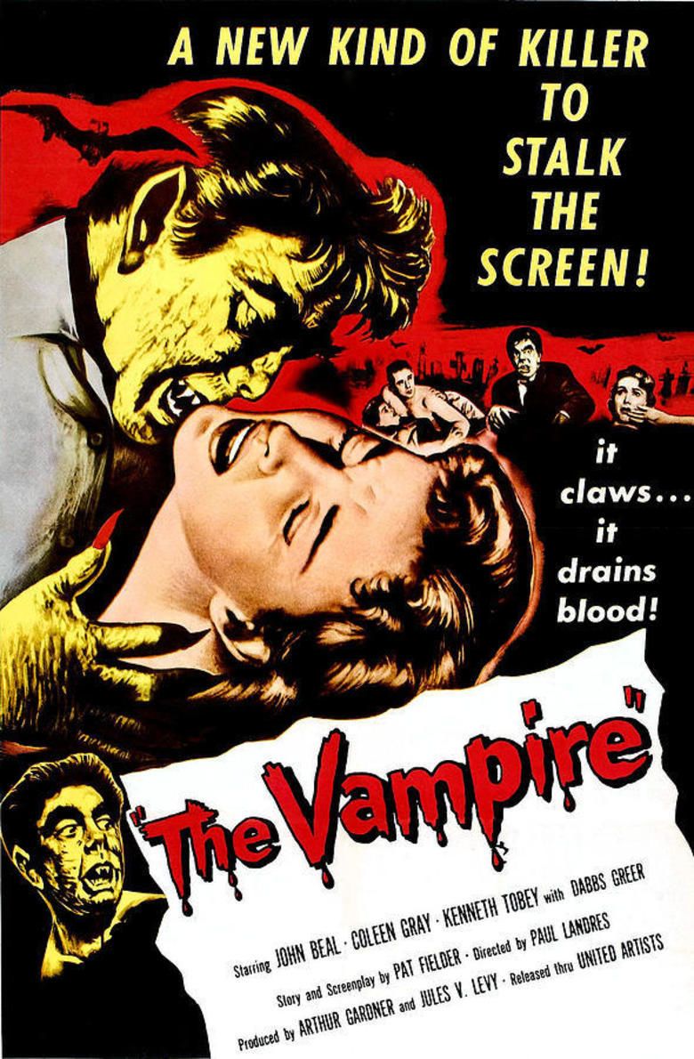 The Vampire (1957 film) movie poster