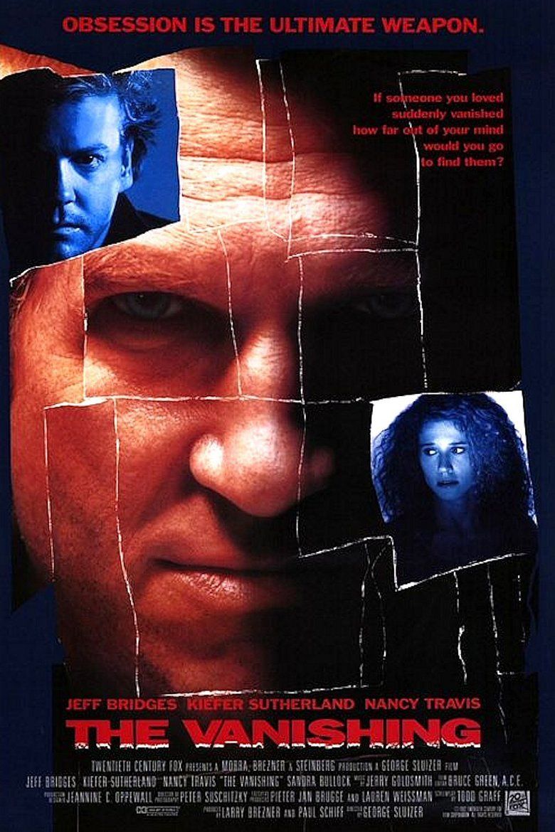 The Vanishing (1993 film) movie poster