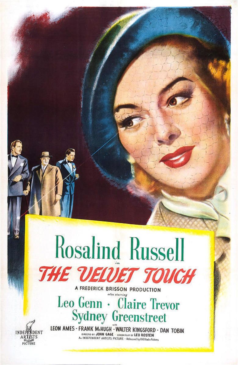 The Velvet Touch movie poster